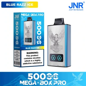 Blue Razz Ice-JNR Mega Box Pro 50000 Puffs Disposable Vape (4)