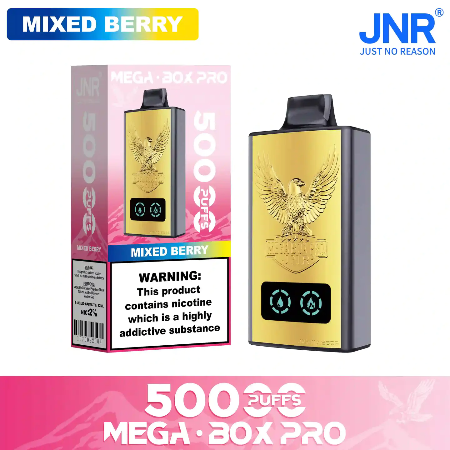 Mixed Berry-JNR Mega Box Pro 50000 Puffs Disposable Vape (9)