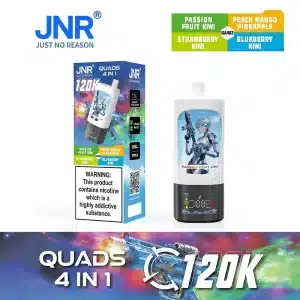 Alternative view of Buy JNR Quads 4-in-1 Vape | 120K Puffs | Bulk Deals | Best Value EU