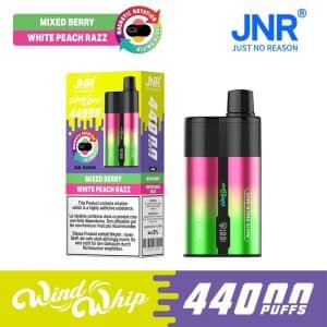 JNR WindWhip 44K – Mixed Berry + White Peach Razz