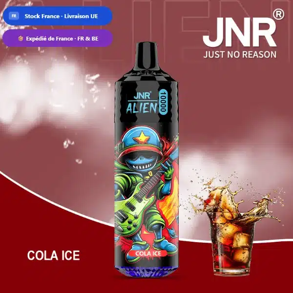 Cola Ice – JNR Alien 10000 | 10K Puffs Disposable Vape
