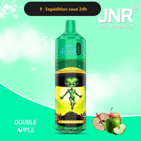 Double Apple – JNR Alien 10000 | 10K Puffs Disposable Vape