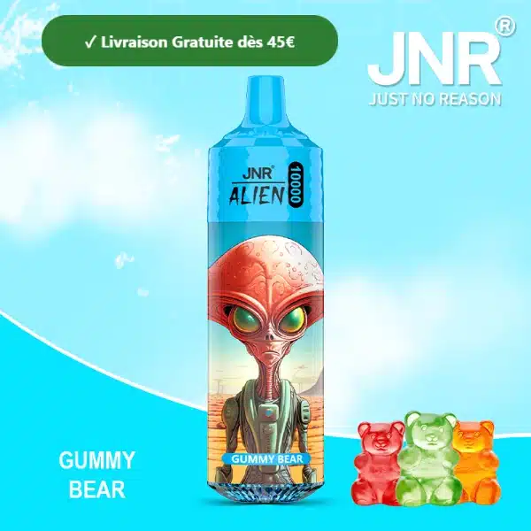 Gummy Bear – JNR Alien 10000 | 10K Puffs Disposable Vape