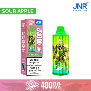 Sour Apple - JNR Léopard 40K | 40000 Puffs Disposable Vape
