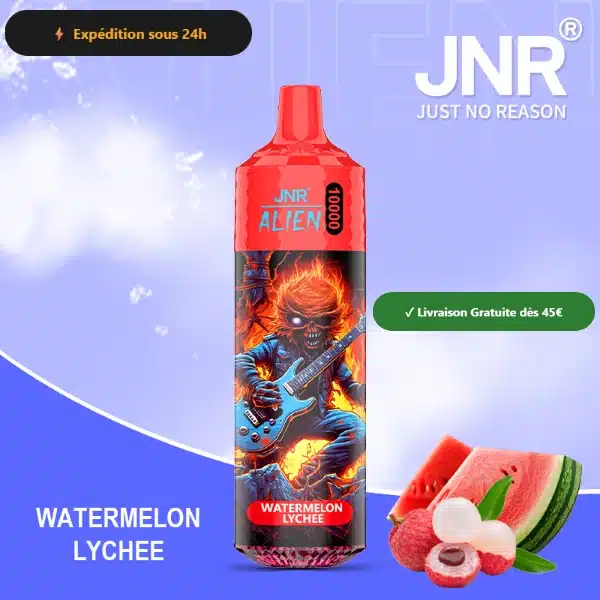 Watermelon Lychee – JNR Alien 10000 | 10K Puffs Disposable Vape