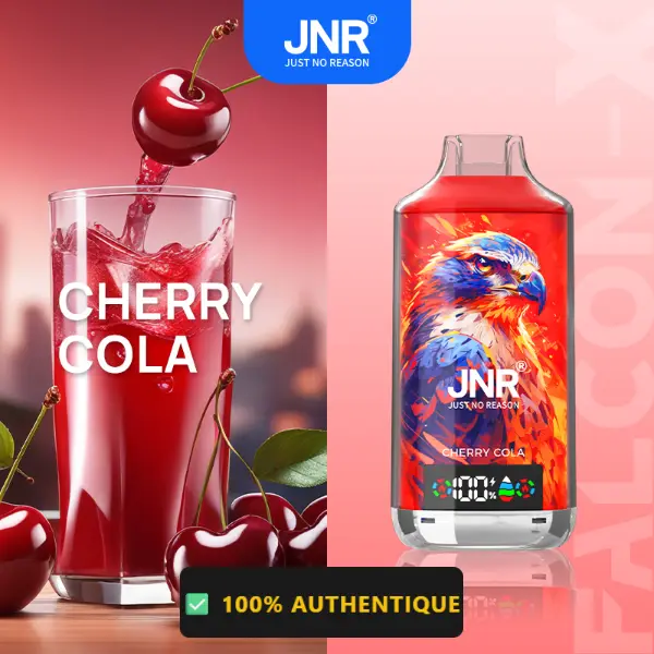 Cherry Cola - JNR Falcon X 18K | 18000 Puffs Disposable Vape