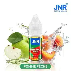 Green Apple Peach - JNR E-Liquid 10ml | Nic Salt 20mg Refill