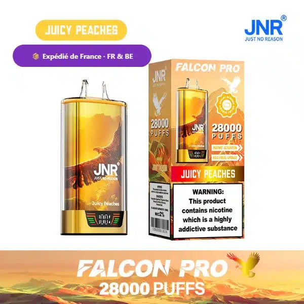 Juicy Peaches - JNR Falcon Pro 28K | 28000 Puffs Disposable Vape