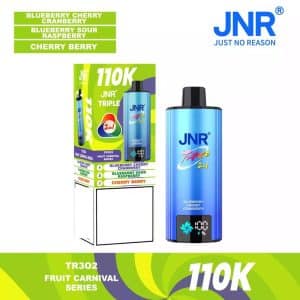 JNR Triple 110K – Kiwi Watermelon Ice + Strawberry Watermelon Ice + Black Dragon Ice