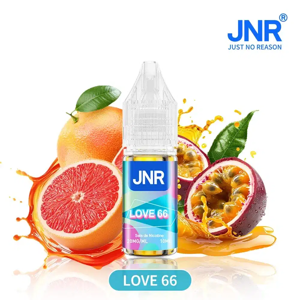 Love 66 - JNR E-Liquid 10ml | Nic Salt 20mg Refill