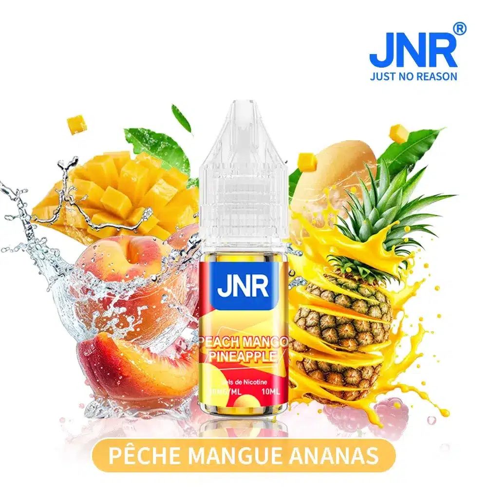 Peach Mango Pineapple - JNR E-Liquid 10ml | Nic Salt 20mg Refill