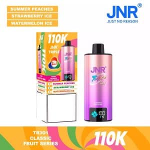 JNR Triple 110K – Raspberry Orange + Blueberry Sour Raspberry + JNR Red Punch