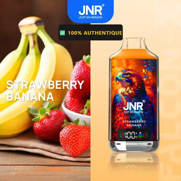 Strawberry Banana - JNR Falcon X 18K | 18000 Puffs Disposable Vape