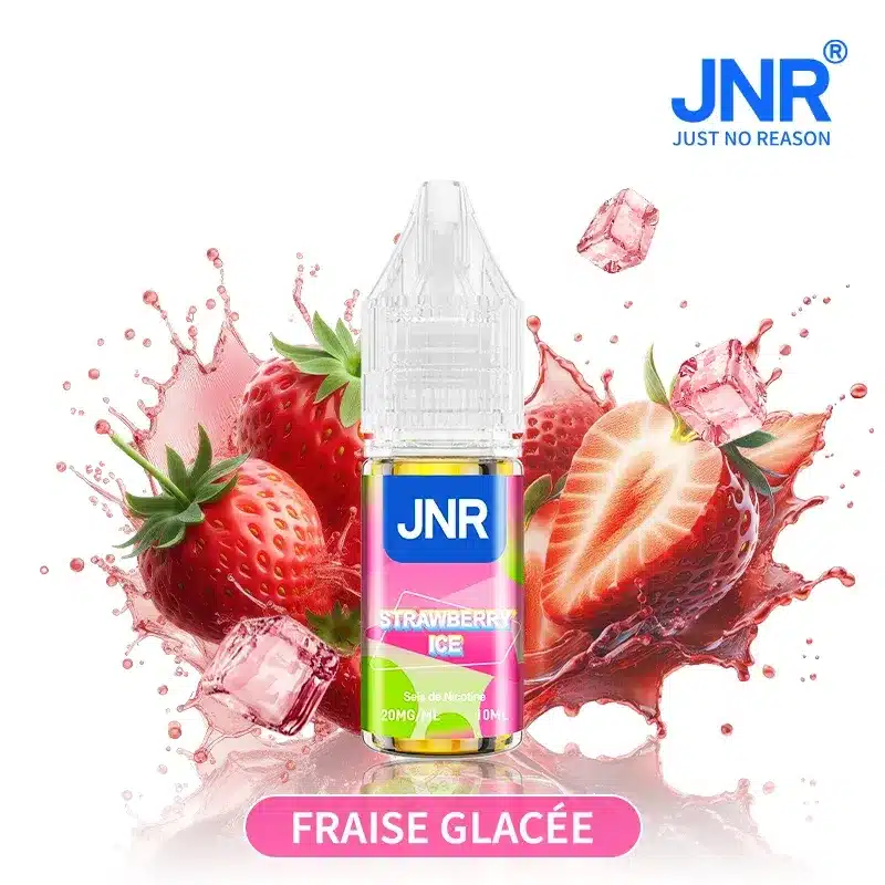 Strawberry ice - JNR E-Liquid 10ml | Nic Salt 20mg Refill