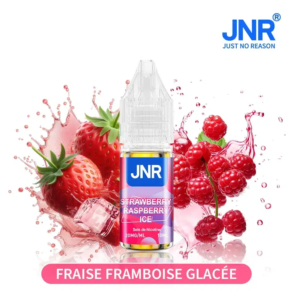 Strawberry Raspberry ice - JNR E-Liquid 10ml | Nic Salt 20mg Refill