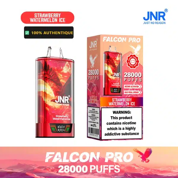 Strawberry Watermelon Ice - JNR Falcon Pro 28K | 28000 Puffs Disposable Vape