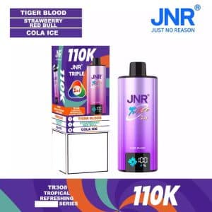 JNR Triple 110K – Tiger Blood + Strawberry Red Bull + Cola Ice