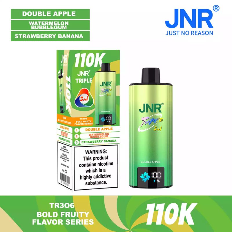 JNR Triple 110K – Watermelon Ice + Triple Melon + Strawberry Watermelon Ice
